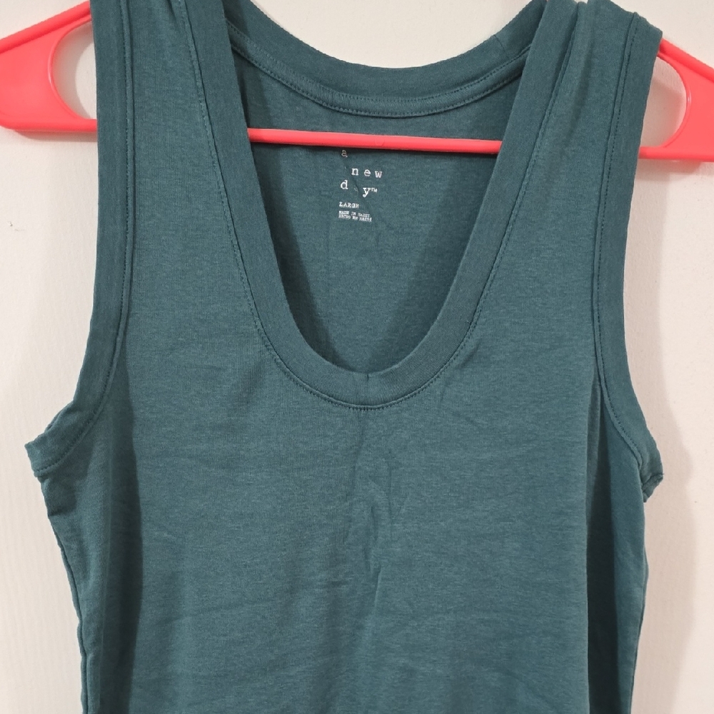 A New Day Women's Deep Teal Tank Top